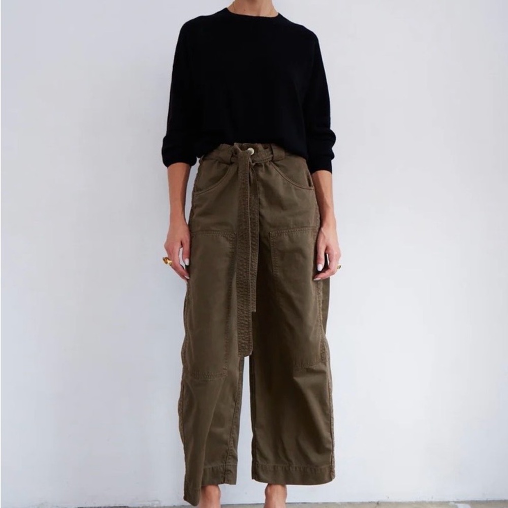Jamie Haller The Karate Pants 2 May fit 4 Military Green Sold Out